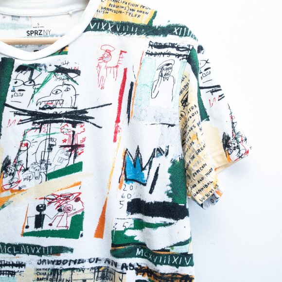 Uniqlo Jean Michael Basquiat Printed Art Short Sleeves Tee - Picture 4 of 7